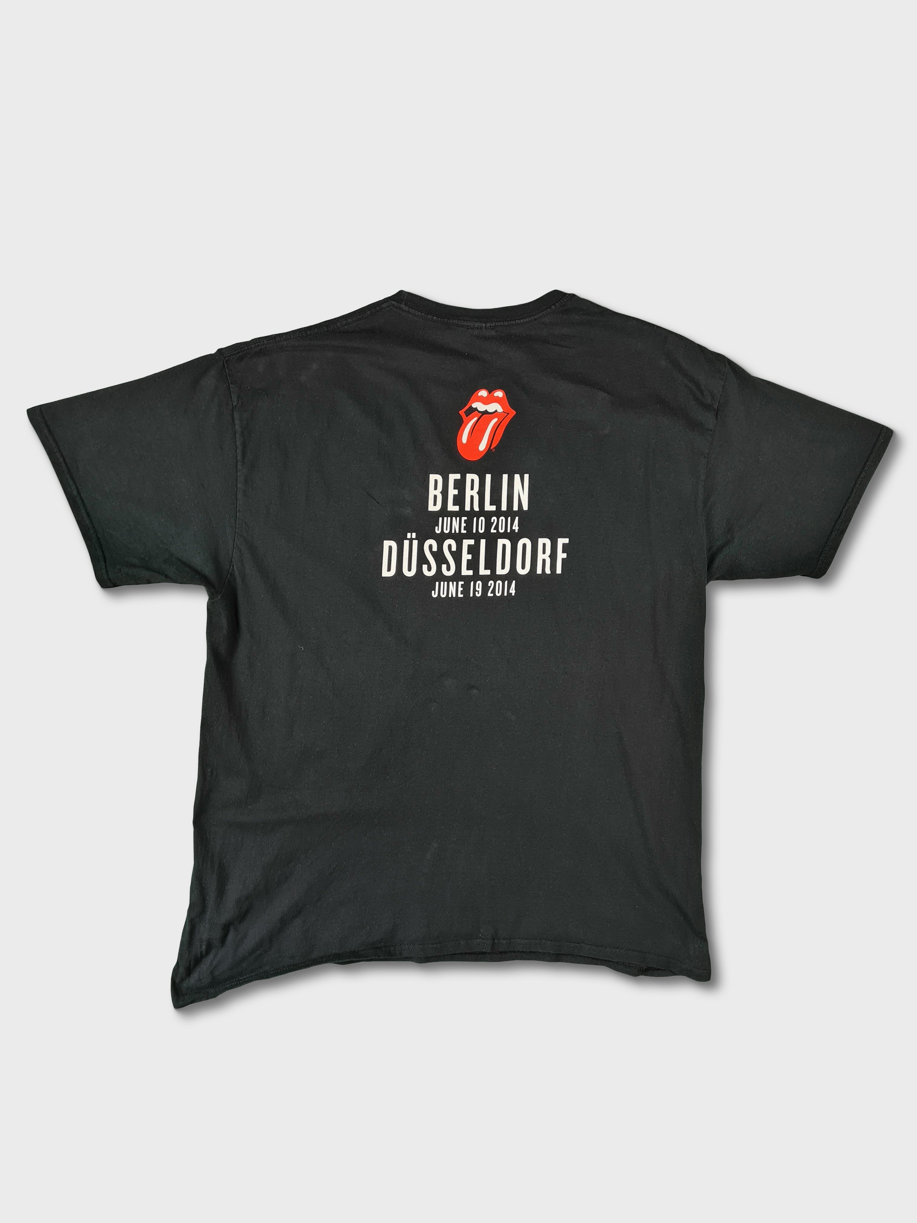 Modernes Gildan Shirt The Rolling Stones 14 On Fire Tour XL-XXL - RareRags