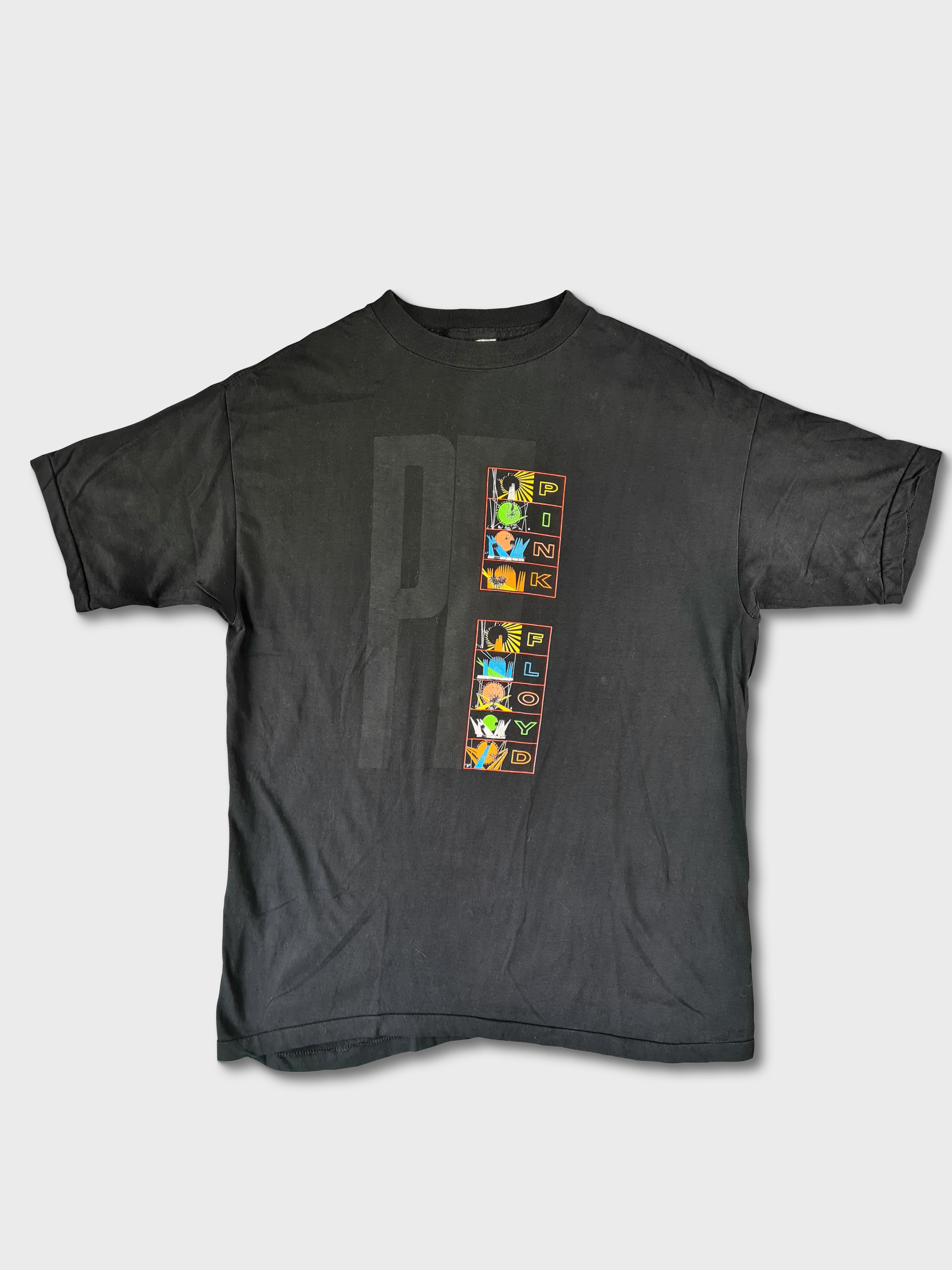 Rare! Vintage Pink Floyd Shirt Tour 1989 Single Stitched XL - RareRags