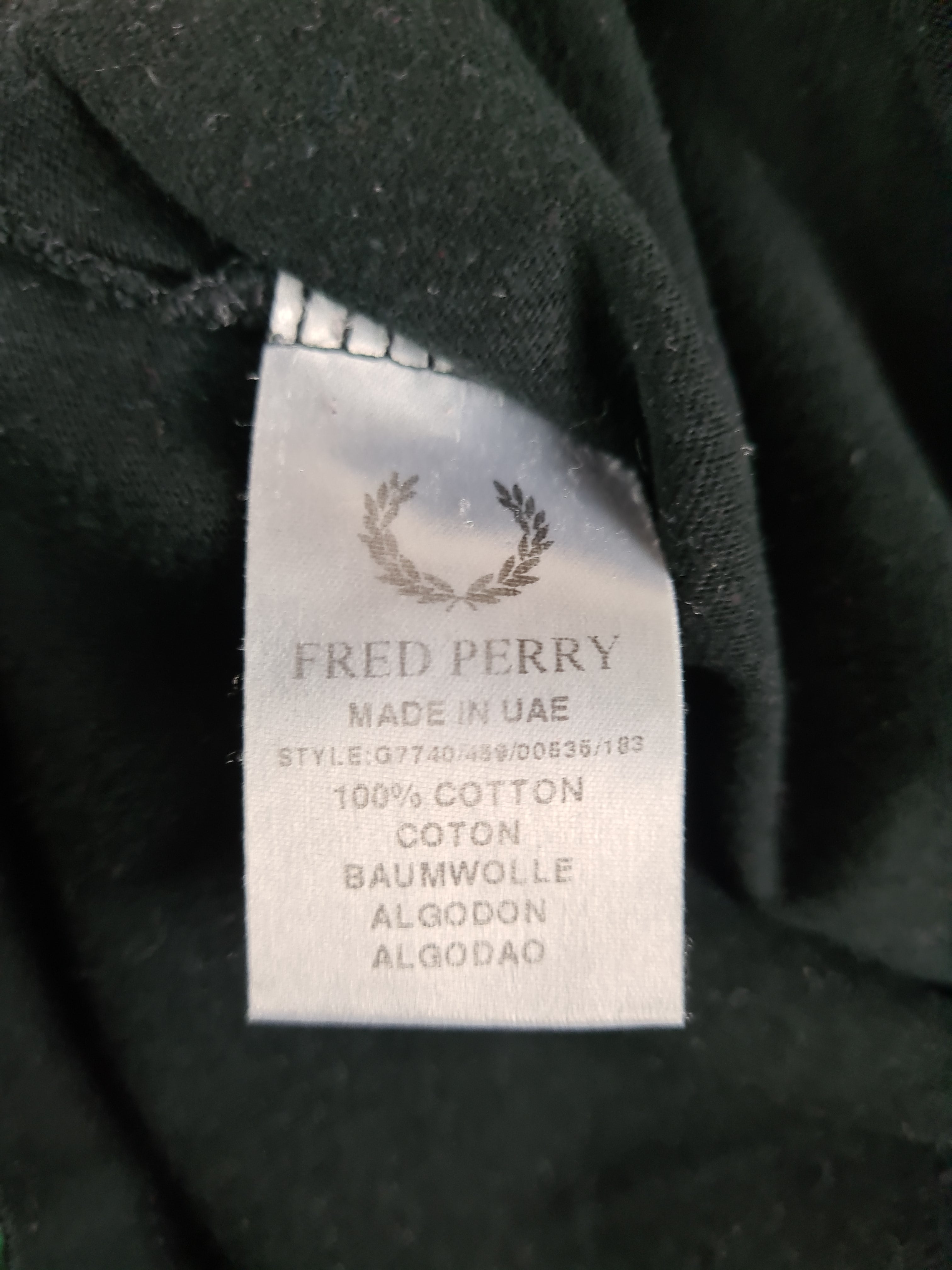 Vintage Fred Perry Shirt Frauen Big Logo S - RareRags