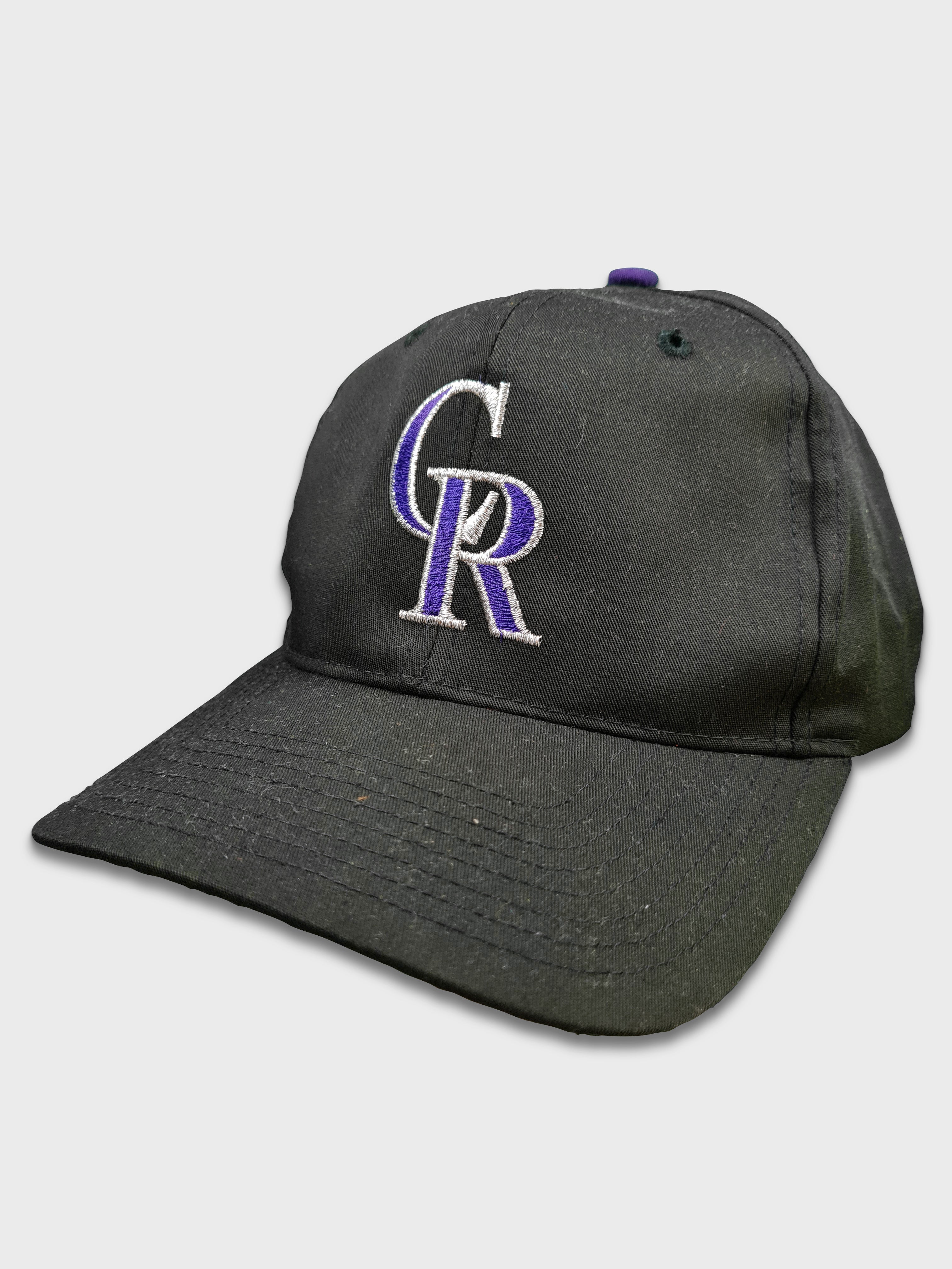 Vintage Colorado Rockies Cap Snapback MLB Baseball Buffalo Unisize - RareRags
