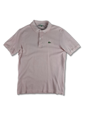 Vintage Lacoste Poloshirt Made In Spain Basic Weiß (8) XXXL