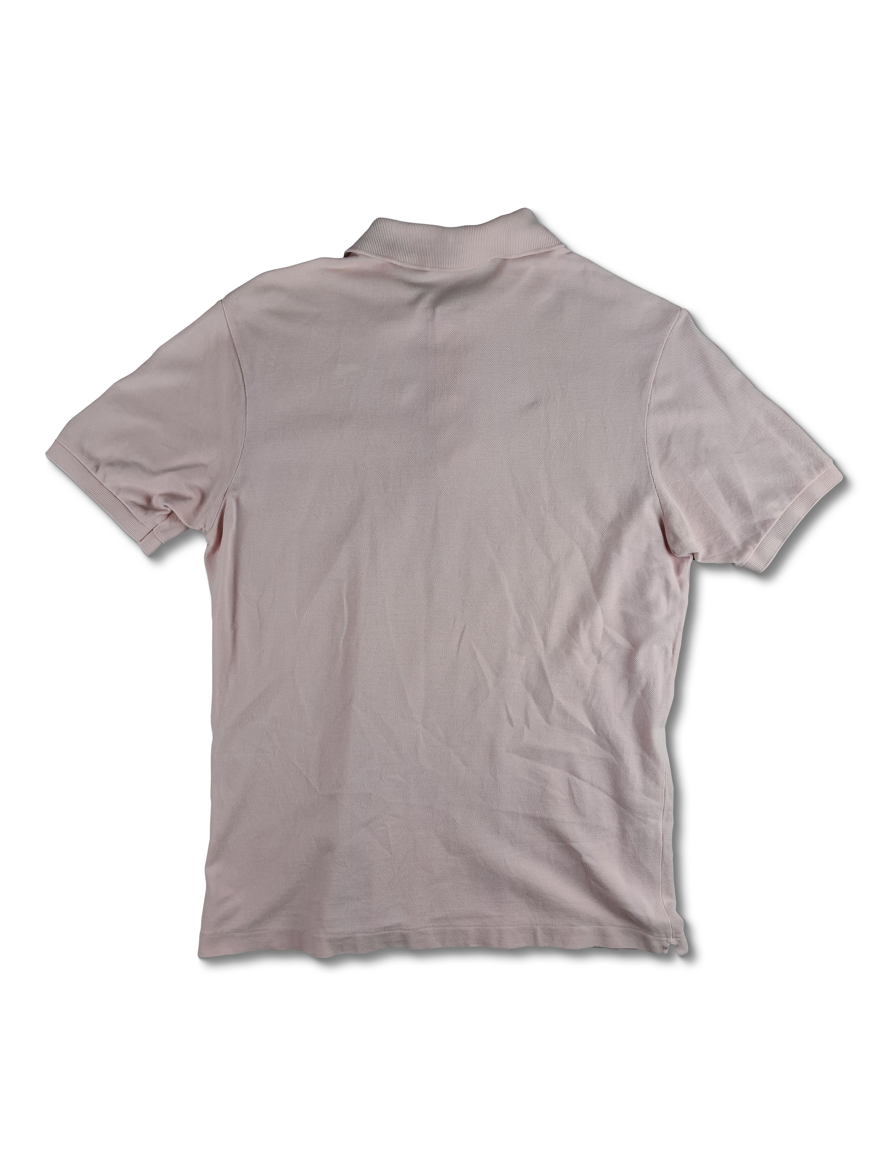 Vintage Lacoste Poloshirt Made In Spain Basic Hellrosa (5) M-L
