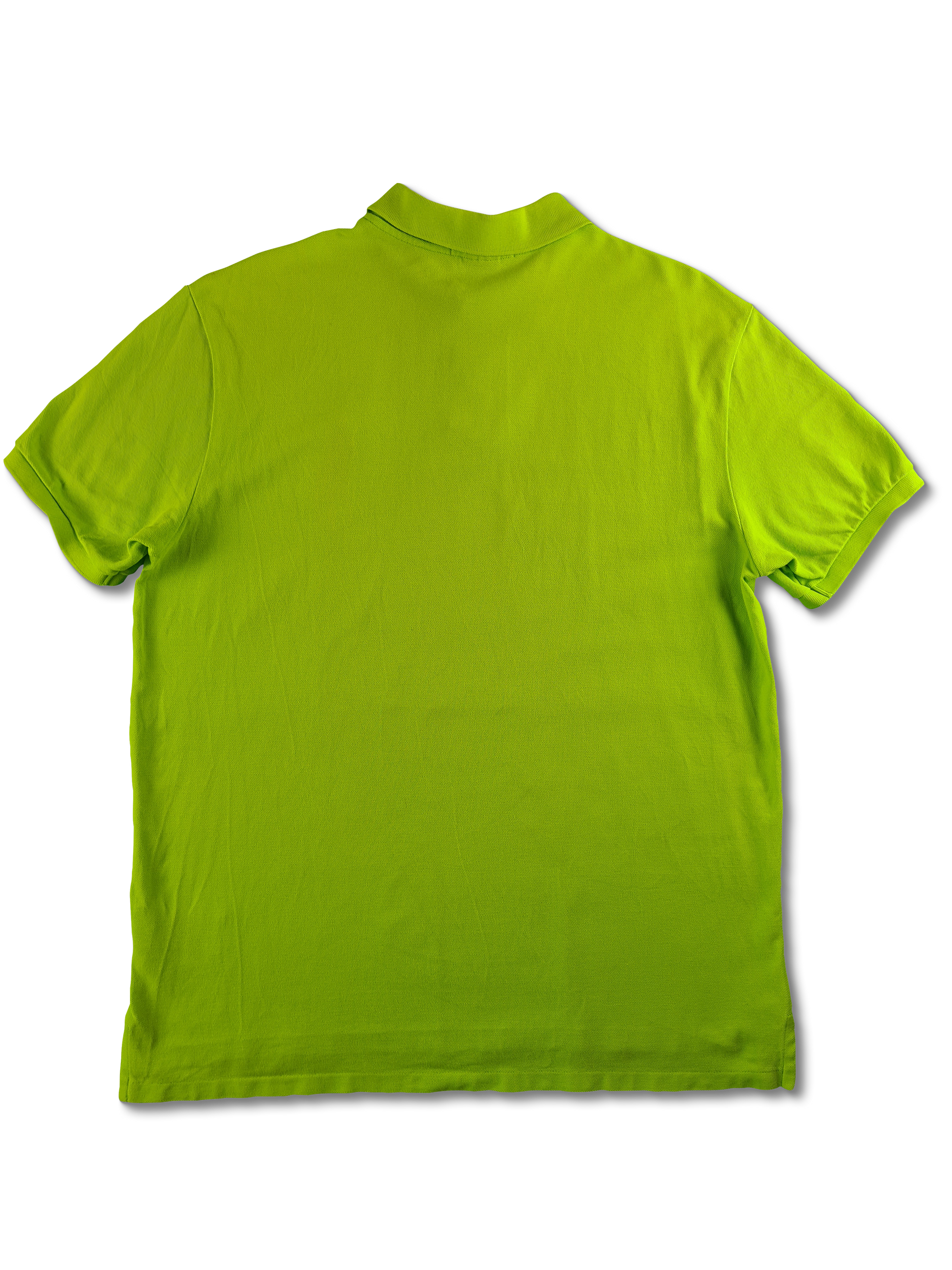 Modernes Ralph Lauren Poloshirt Slim Fit Big Logo Grün XXL - RareRags