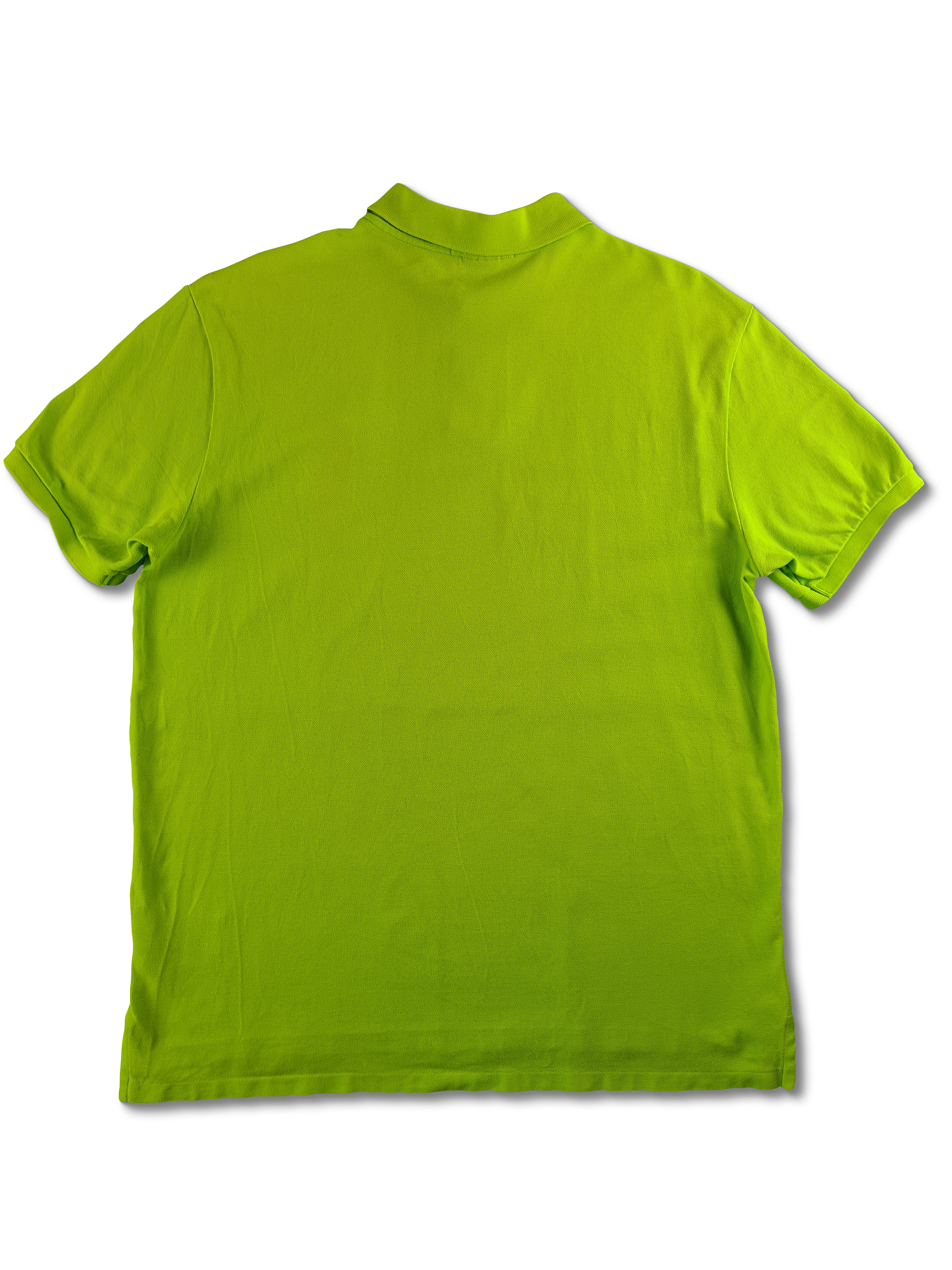 Modernes Ralph Lauren Poloshirt Slim Fit Big Logo Grün XXL - RareRags