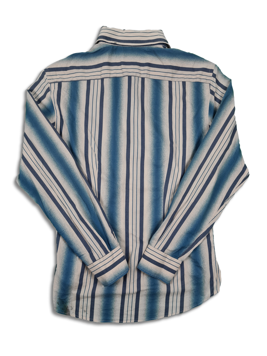 Modernes Dolce & Gabbana Hemd Gestreift Made In Italy M-L