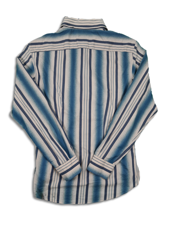 Modernes Dolce & Gabbana Hemd Gestreift Made In Italy M-L