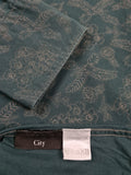 Modernes Zegna Hemd City Blumen Muster L-XL