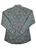Modernes Zegna Hemd City Blumen Muster L-XL