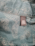 Modernes Zegna Hemd City Blumen Muster L-XL