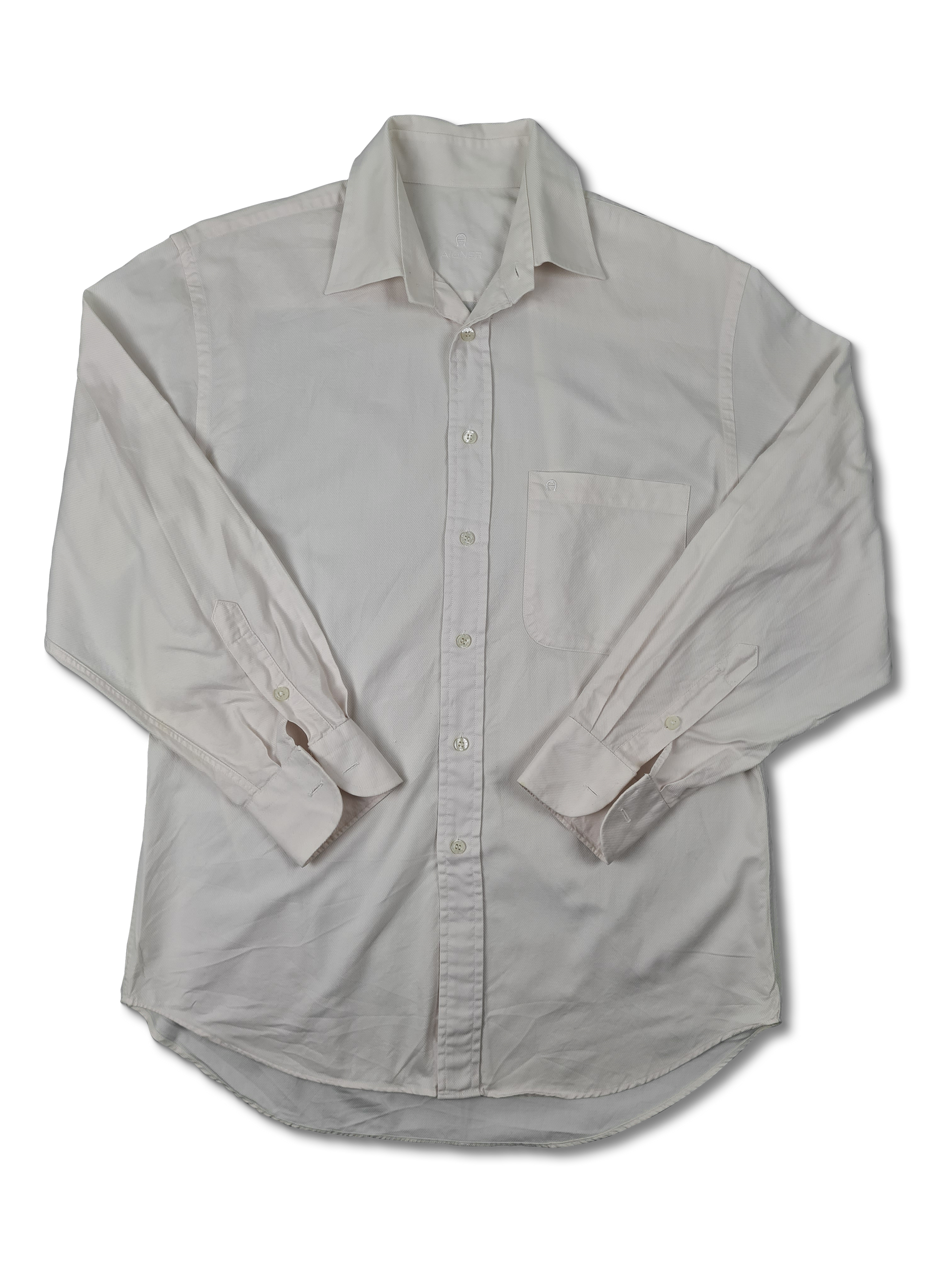 Vintage Aigner Hemd Basic Weiß M-L - RareRags