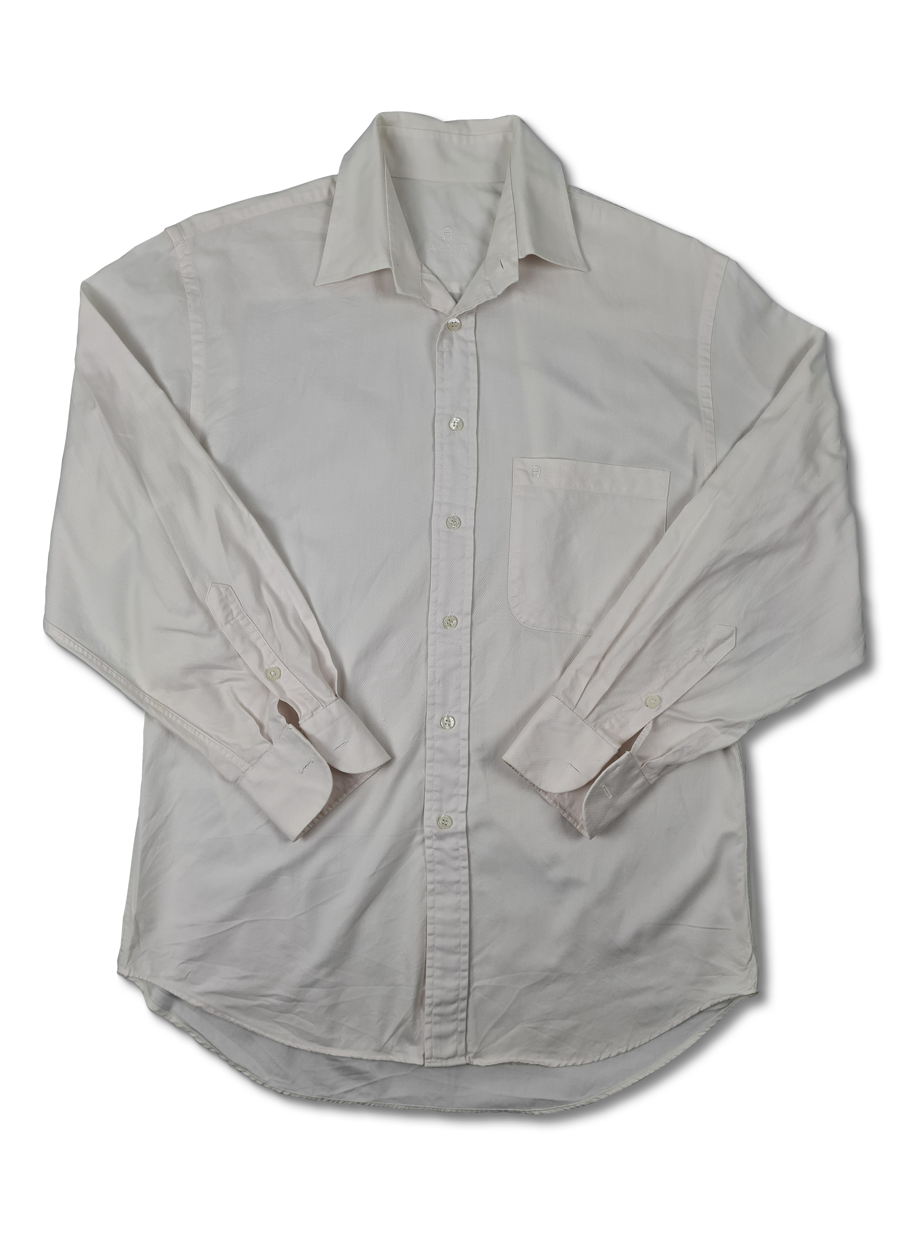 Vintage Aigner Hemd Basic Weiß M-L - RareRags