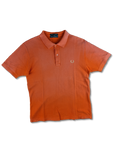 Vintage Fred Perry Poloshirt Ausgewaschen Orange (40, 102cm) M-L