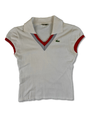 Vintage Lacoste Poloshirt 80s Made In France (44) M-L