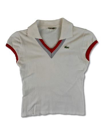 Vintage Lacoste Poloshirt 80s Made In France (44) M-L