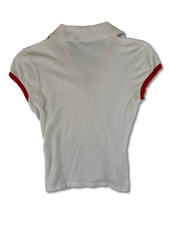 Vintage Lacoste Poloshirt 80s Made In France (44) M-L