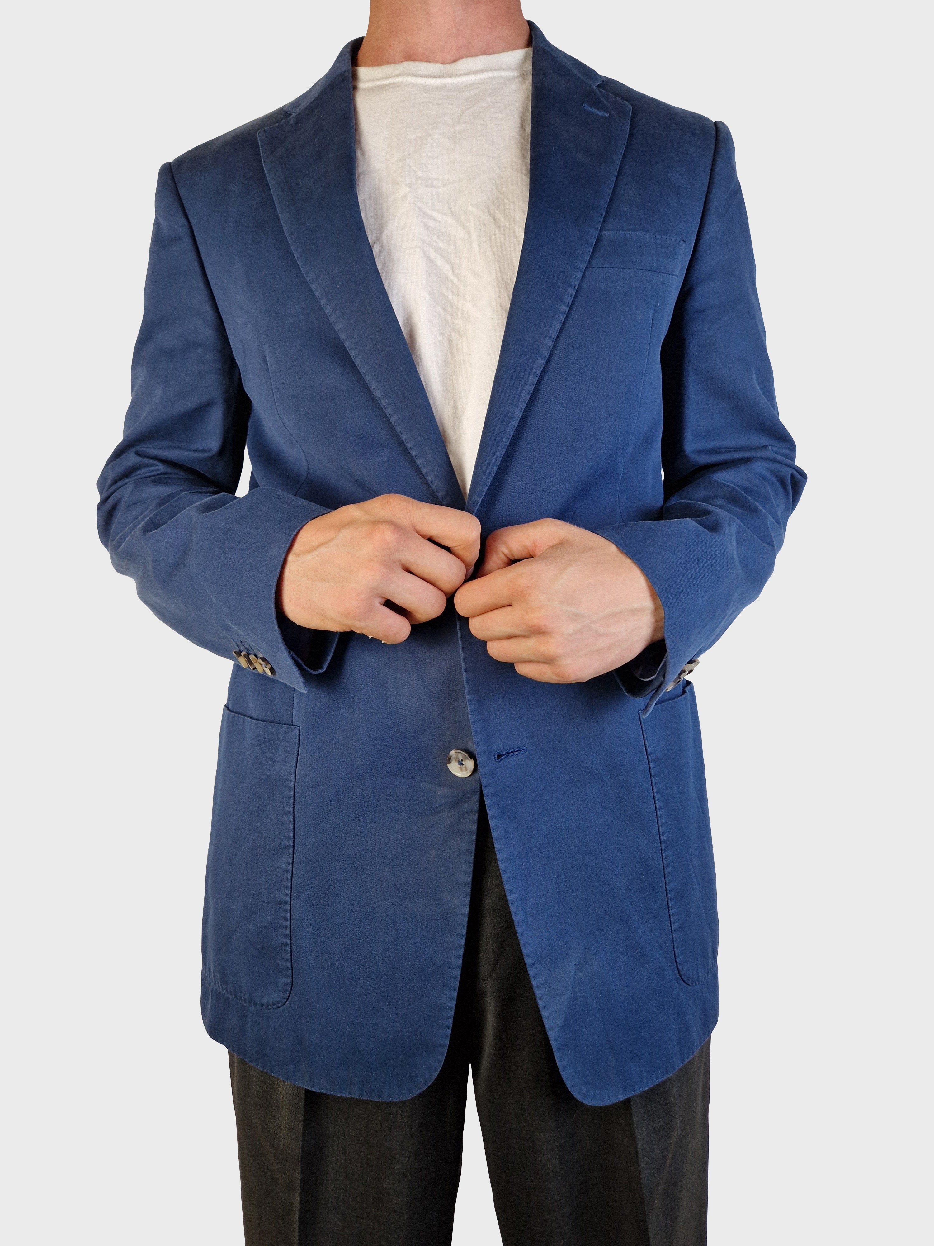 Modernes Sayn Sakko Aus Loro Piana Stoff Made In Italy L-XL - RareRags