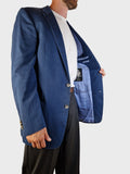 Modernes Sayn Sakko Aus Loro Piana Stoff Made In Italy L-XL