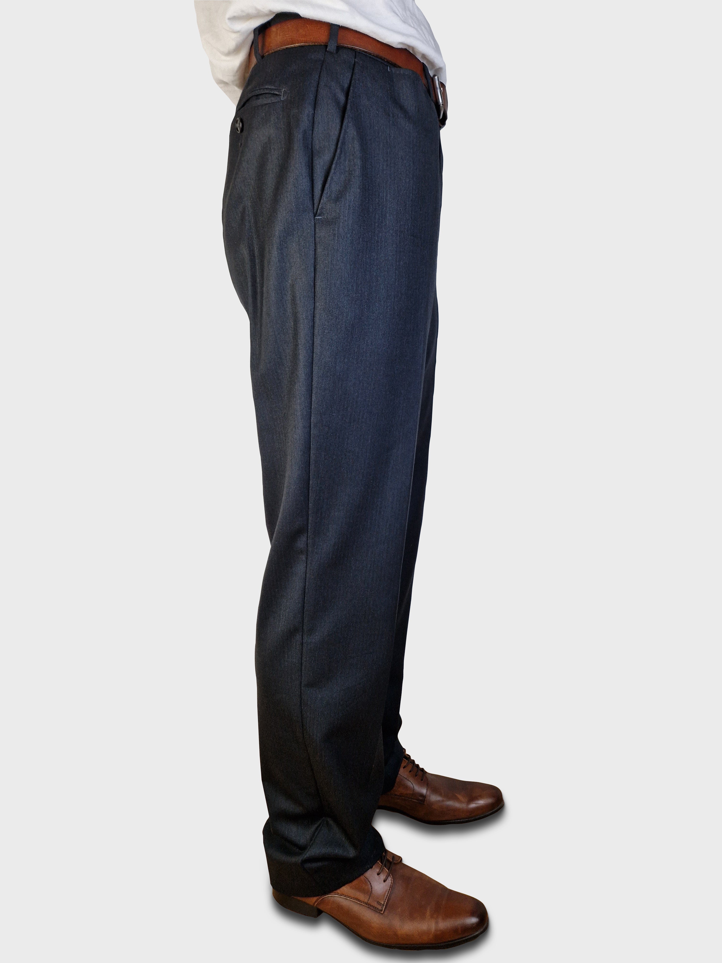 Moderne Ermenegildo Zegna Anzughose 100% Wolle (52) L-XL - RareRags