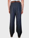 Vintage Kenzo Anzughose Nadelstreifen 100% Laine (52) L-XL