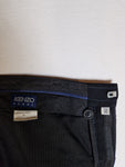 Vintage Kenzo Anzughose Nadelstreifen 100% Laine (52) L-XL