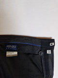Vintage Kenzo Anzughose Nadelstreifen 100% Laine (52) L-XL