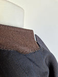 Vintage Dolce & Gabbana Sakko Gestreift Schwarz (52) L-XL