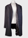 Vintage Dolce & Gabbana Sakko Gestreift Schwarz (52) L-XL