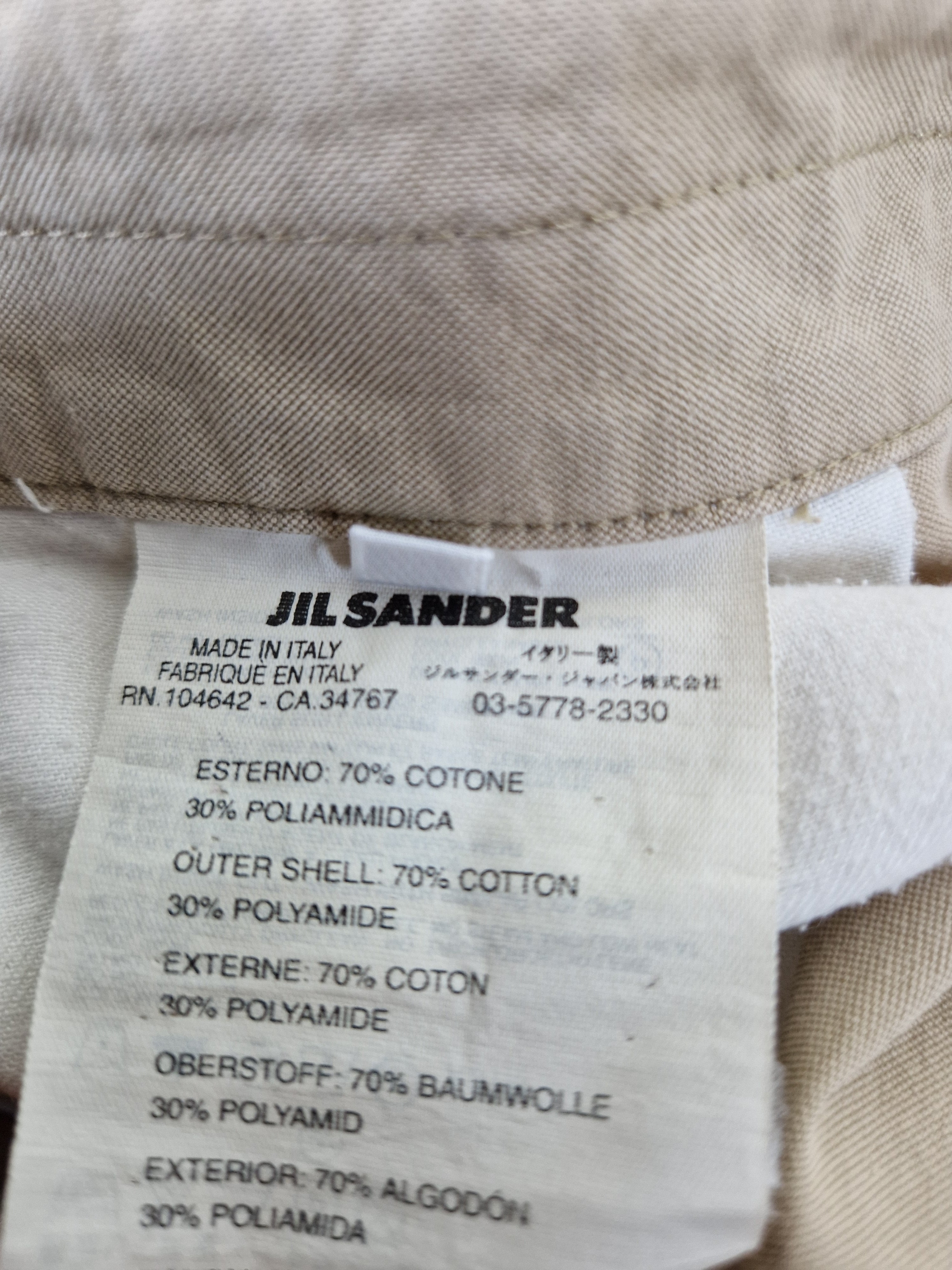 Vintage Jil Sander Cargo Breiter Schnitt RiRi Zipper (33) XL-XXXL - RareRags