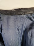 Vintage Yves Saint Laurent Lederjacke Kalbsnubuk By Peek & Cloppenburg (50) L-XL