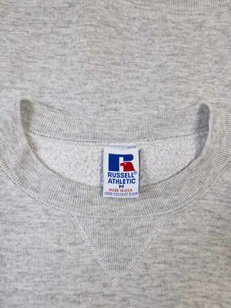 Vintage Russell Athletic Sweater Fireweed Skating Club Made In USA M