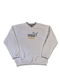 Rare! Vintage Puma King Sweater Weiß L