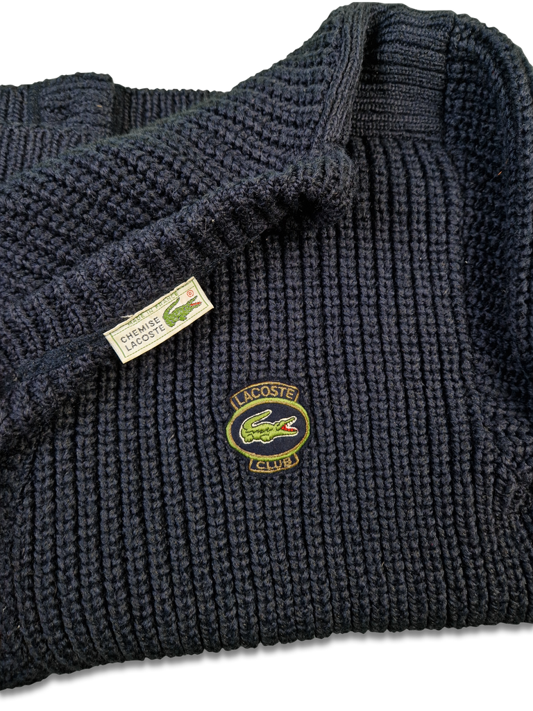 Lacoste 2025 black cardigan