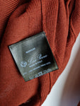 Moderner Loro Piana Cardigan 100% Virgin Wool Made In Italy (40) S-M