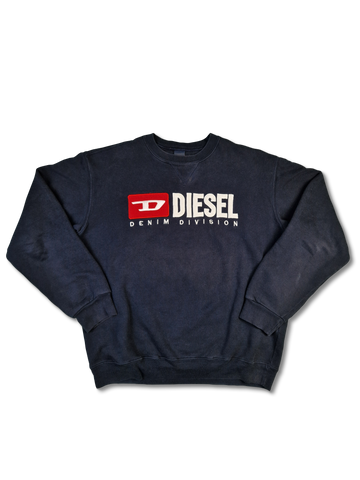 Vintage Diesel Sweater Spellout Made In Greece XL-XXL