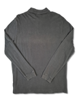 Modernes Ralph Lauren Polo-Shirt Langarm Custom Fit Basic Braun XL