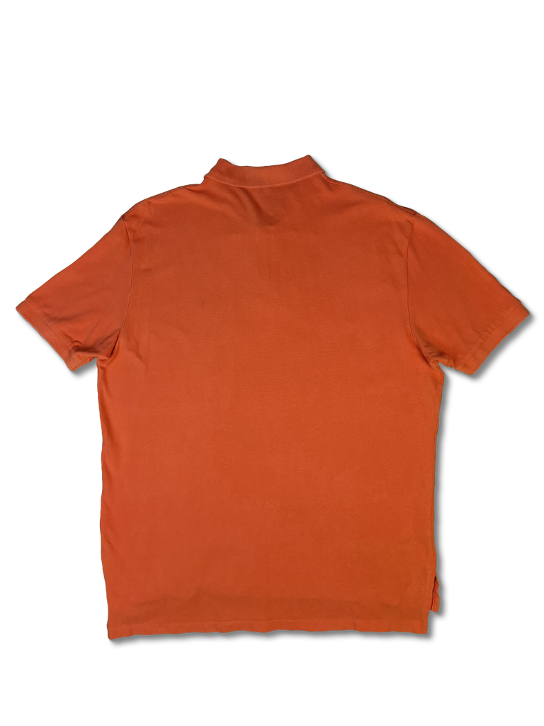 Vintage Ralph Lauren Polo Shirt Basic Made In USA Orange XXL RareRags