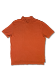 Vintage Ralph Lauren Polo-Shirt Basic Made In USA Orange XXL