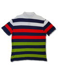 Modernes Gant Polo-Shirt Gestreift New Haven Bunt XXXL
