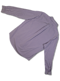 Modernes Ralph Lauren Businesshemd Basic Gestreift Lavendel Lila Weiß XL - RareRags