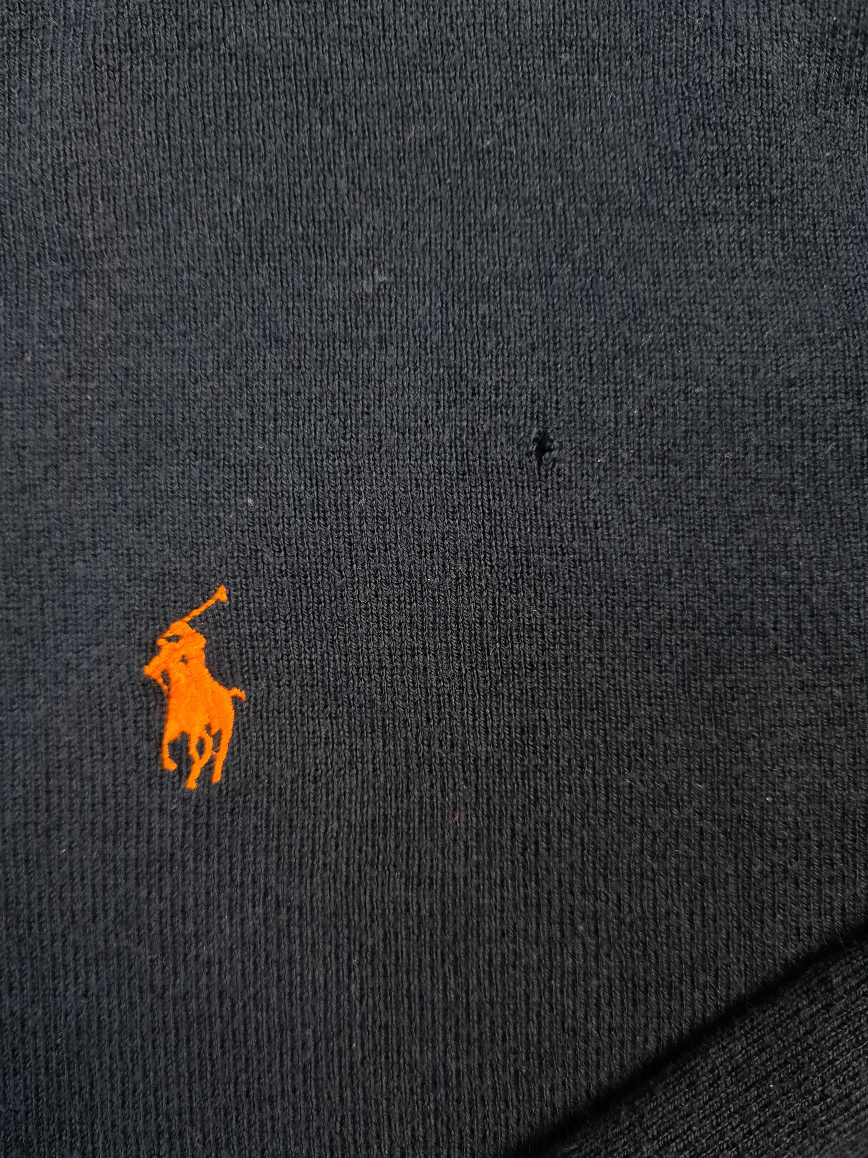 Moderner Ralph Lauren Strickpulli Basic Marine XXL - RareRags