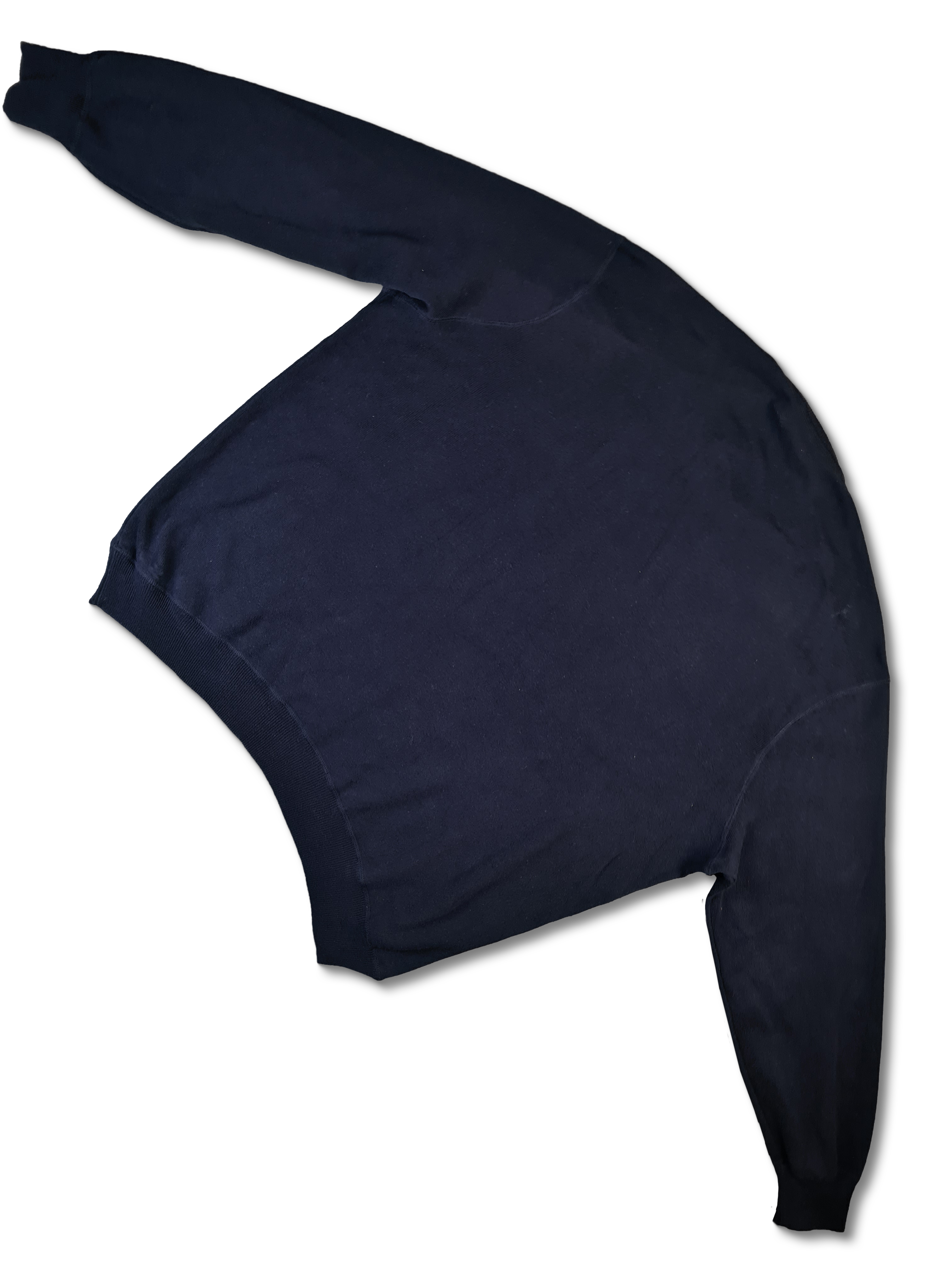 Moderner Ralph Lauren Strickpulli Basic Marine XXL - RareRags