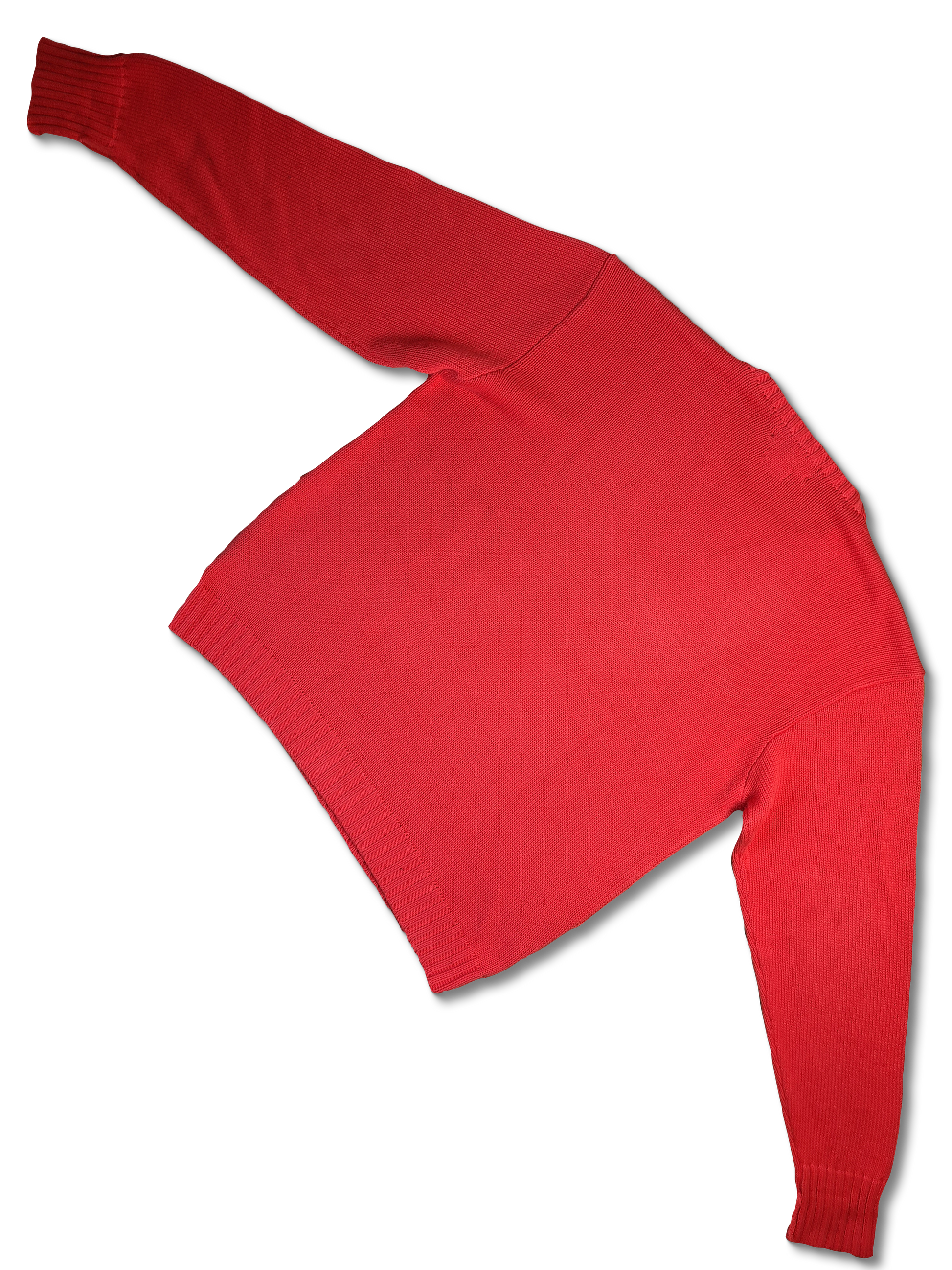 Vintage Ralph Lauren Strickpullover Made In Hong Kong Custom Fit Lachs L-XL - RareRags
