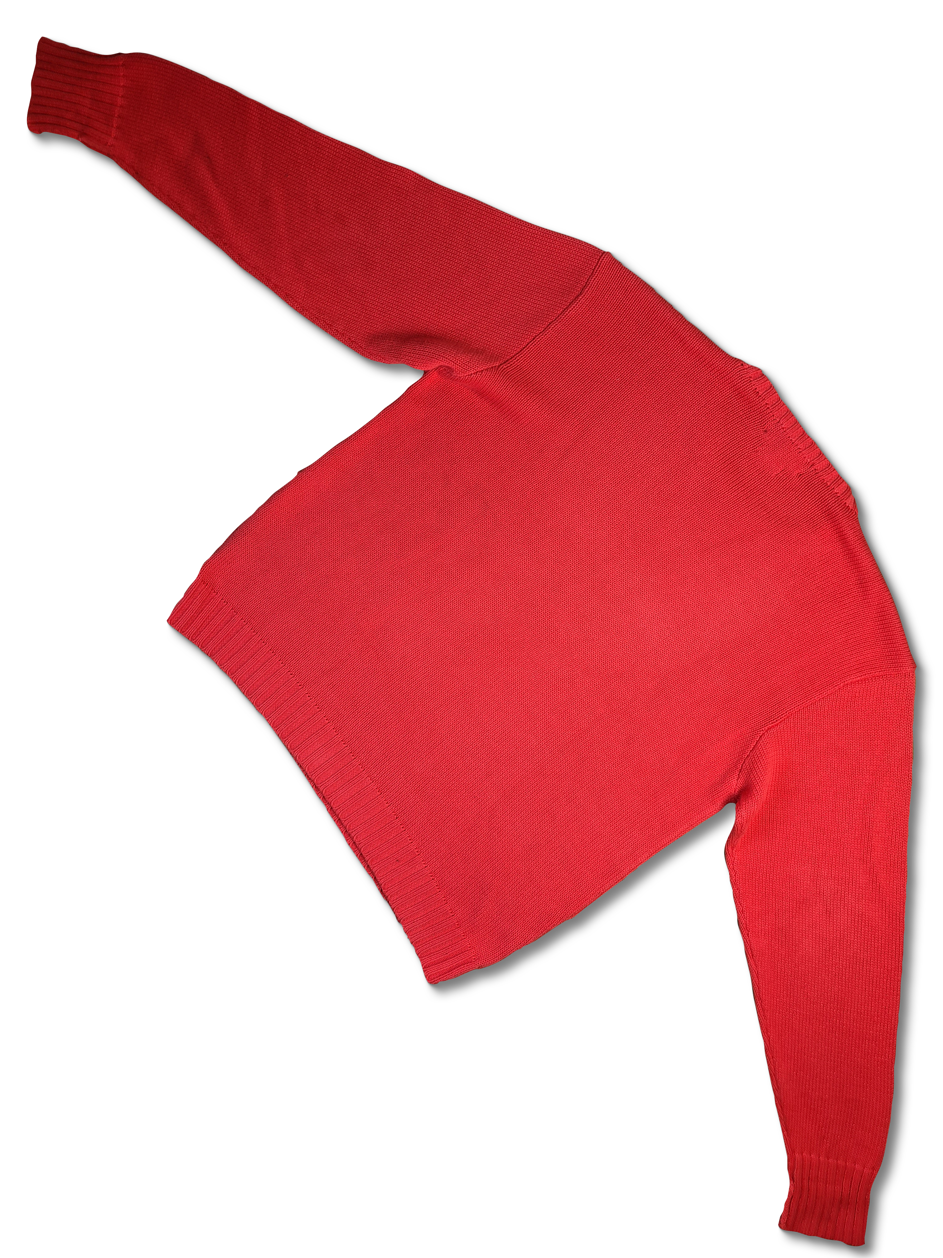 Vintage Ralph Lauren Strickpullover Made In Hong Kong Custom Fit Lachs L-XL - RareRags
