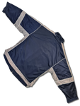 Vintage Reebok Sportjacke Basic Navy Grau (2) XL-XXL