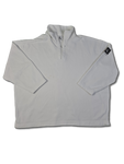 Vintage Calvin Klein Pullover 80s Halfzip Made In USA Weiß XXL