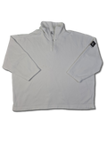 Vintage Calvin Klein Pullover 80s Halfzip Made In USA Weiß XXL