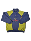 Vintage Gateway Sweater Polokragen Dunkelblau M-L