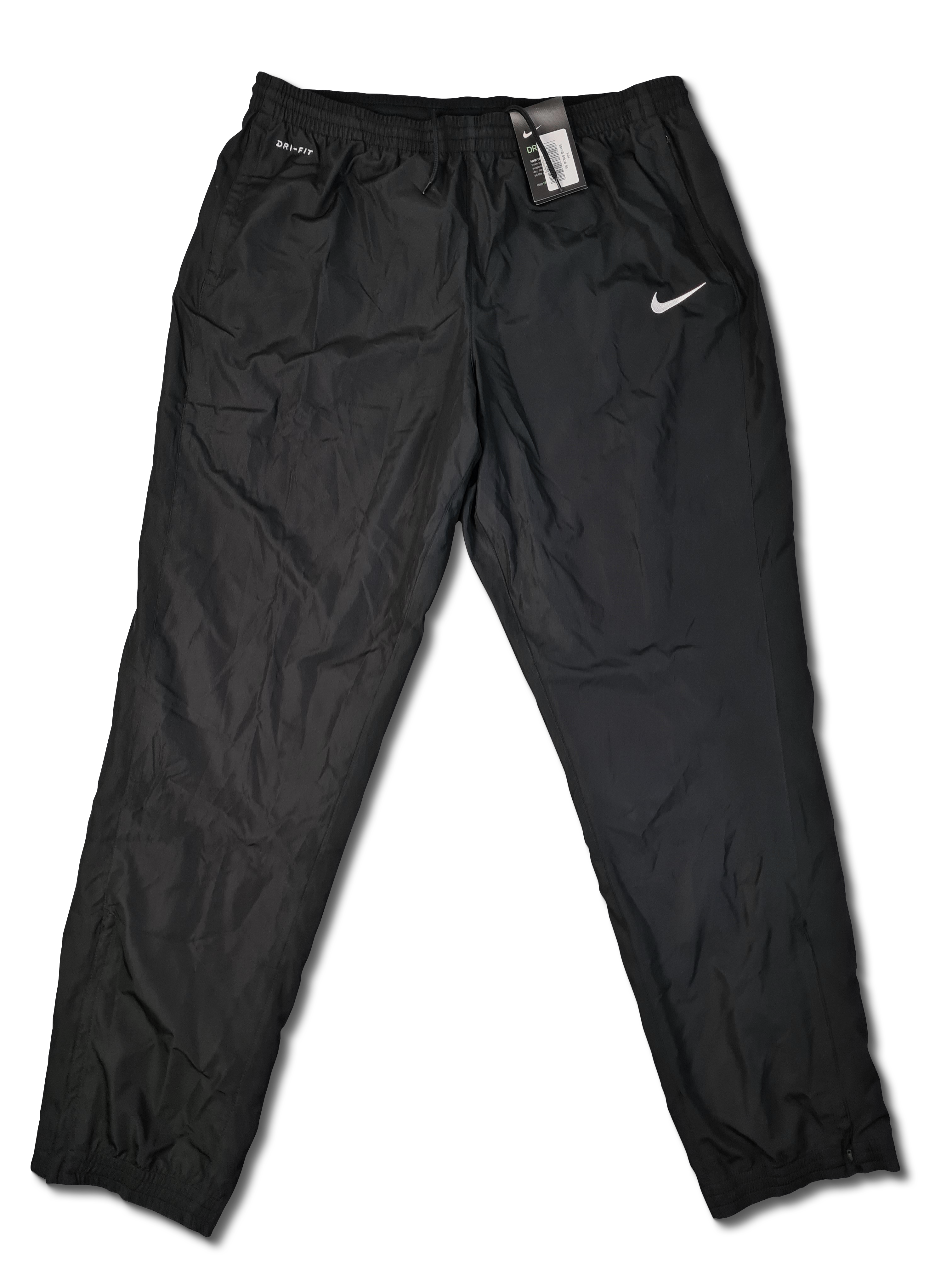 Moderne Nike Trackpants Basic Dri-Fit Neu Mit Etikett Schwarz XXL - RareRags