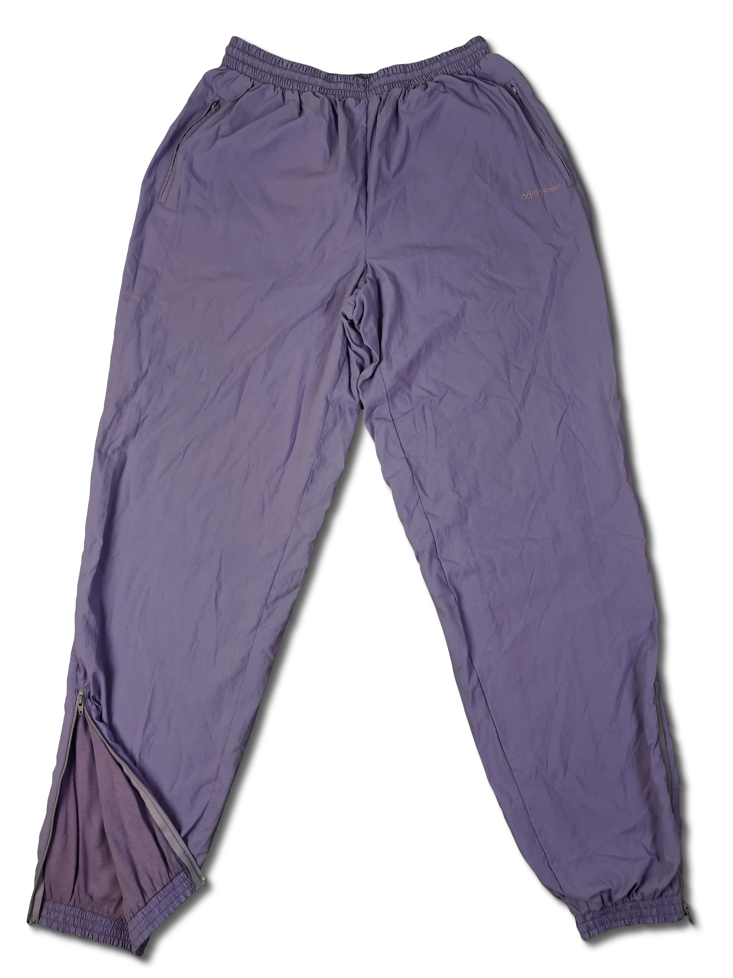 Rare! Vintage Adidas Jogginghose 80s  Ventex Monochrom Lila L - RareRags