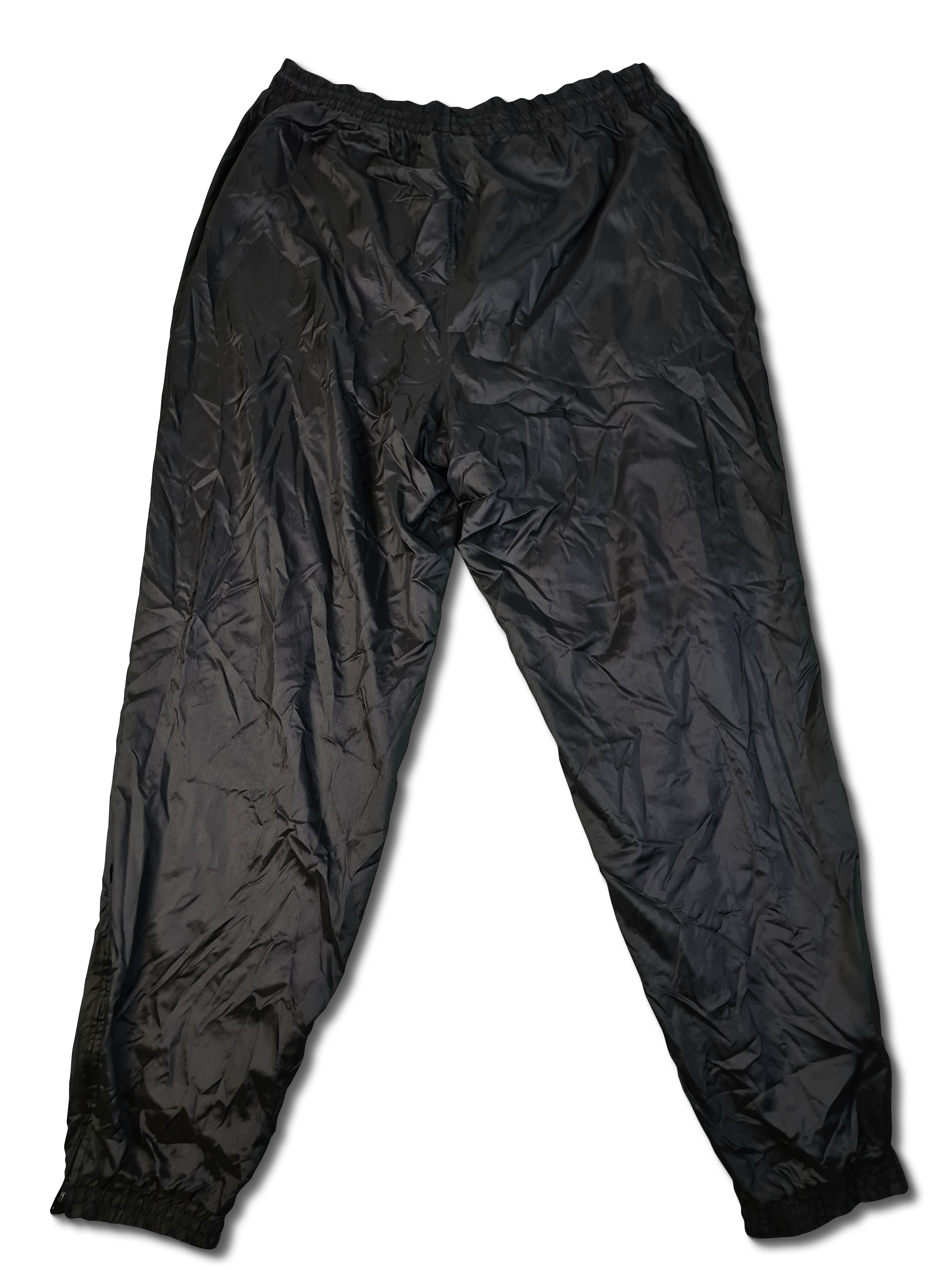 Vintage Adidas Sporthose Basic Logo Stick Schwarz (D10) XXL-XXXL - RareRags